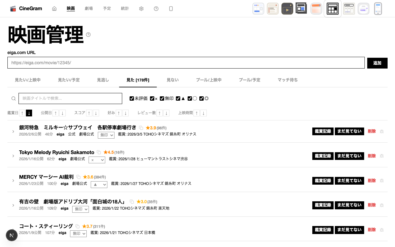 見た映画 スイス